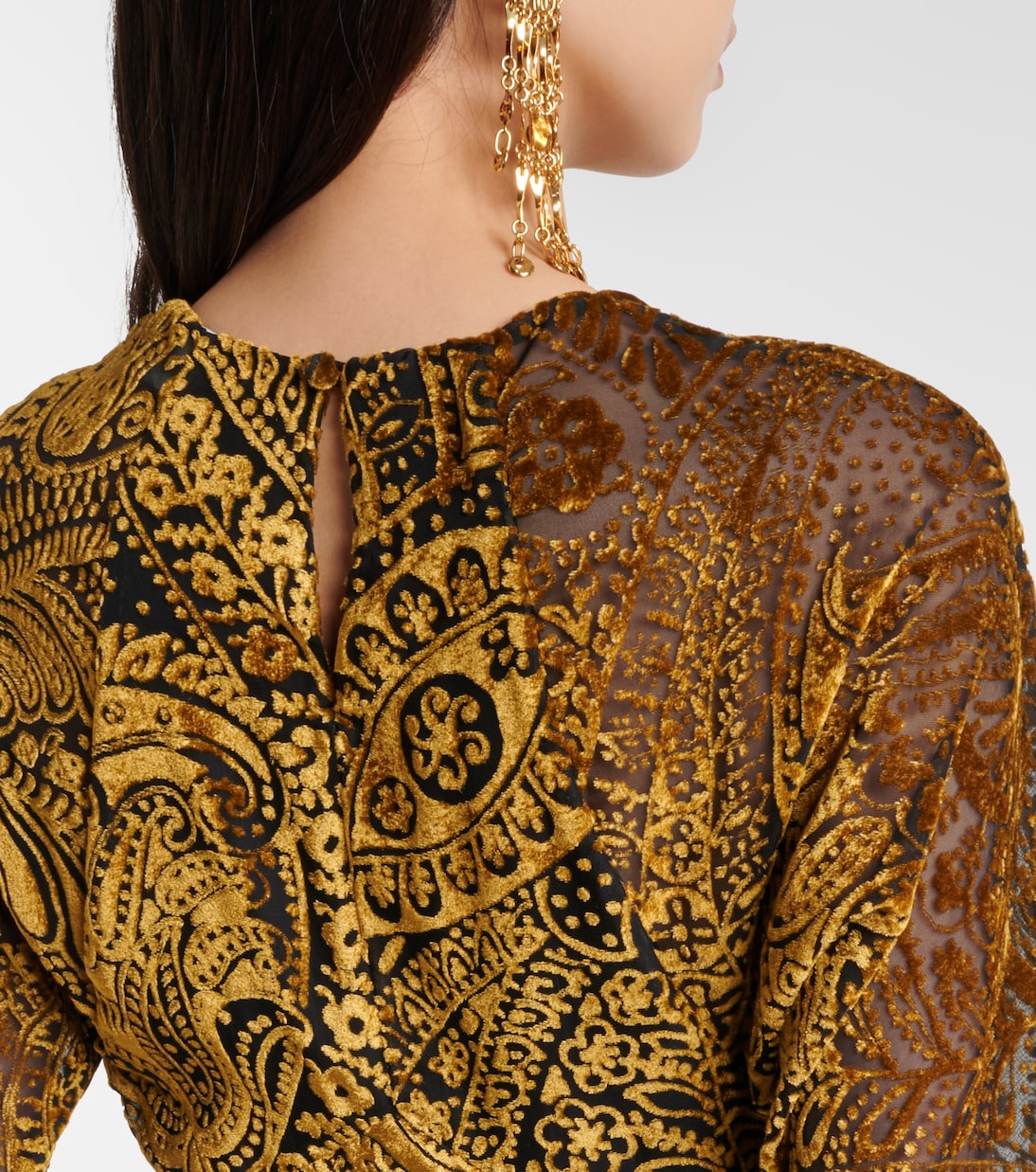 Paisley jacquard maxi dress | Etro