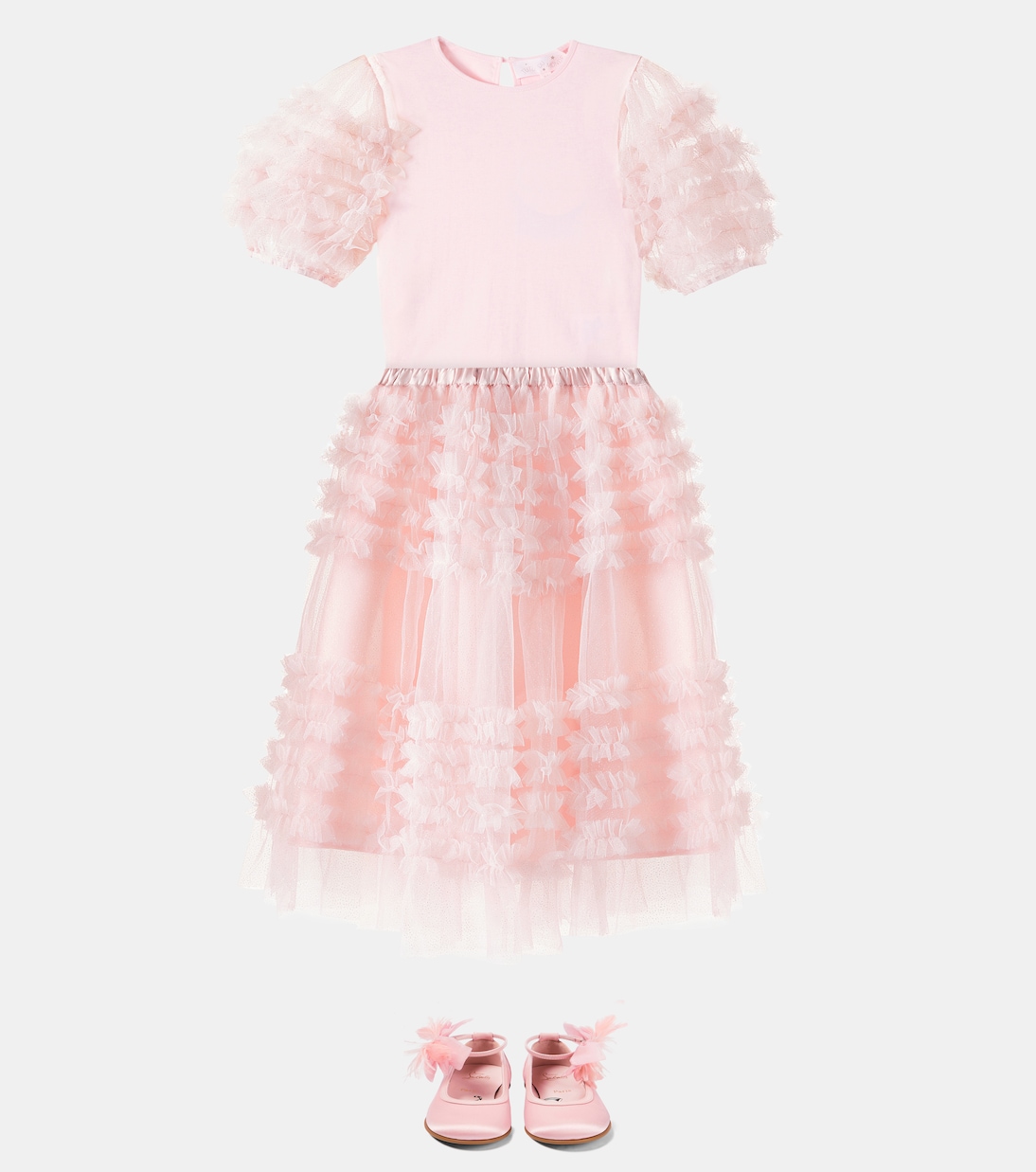 Falda Diamond Dust de tul con volantes | Tutu Du Monde