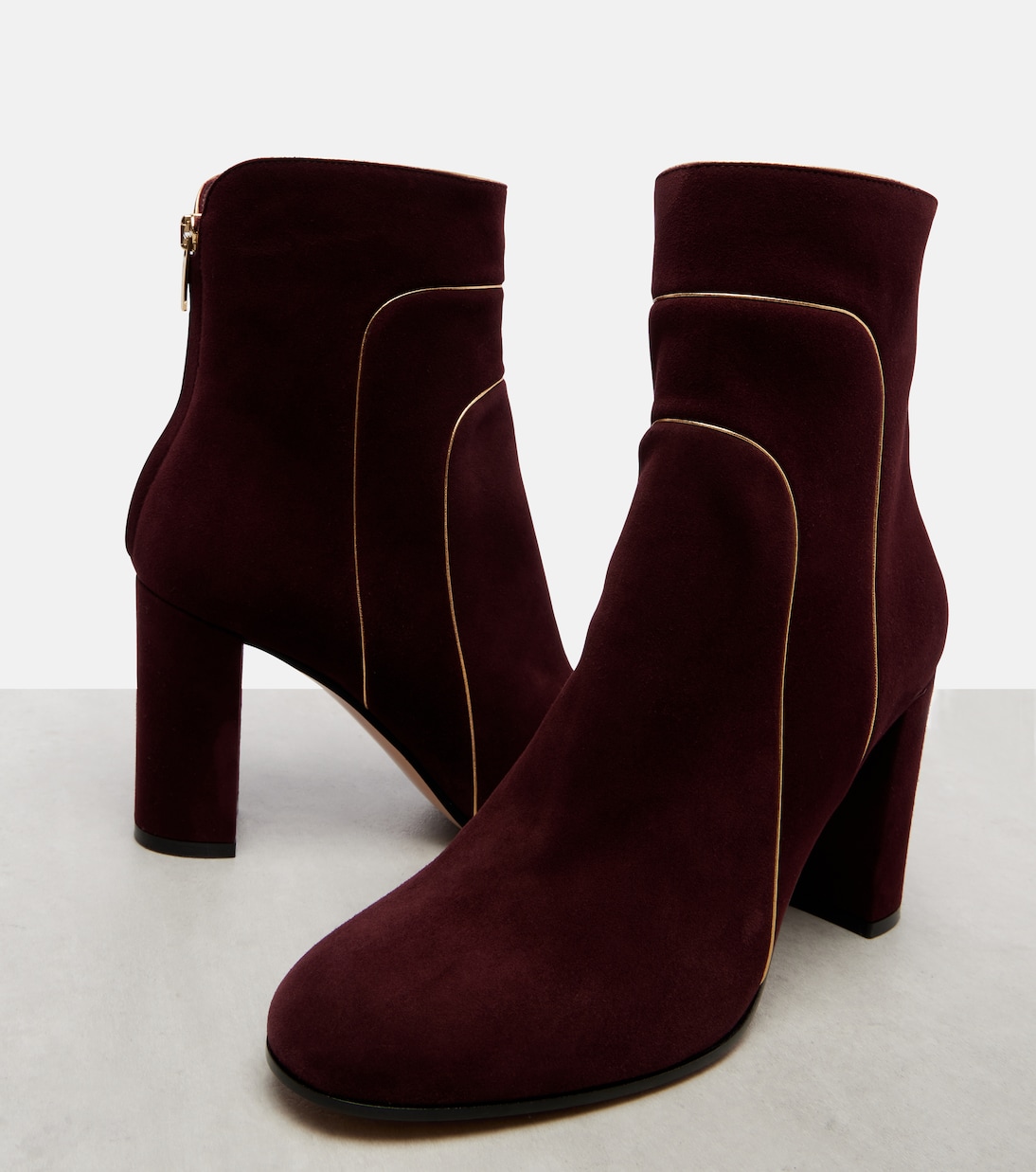 85 suede ankle boots | Gianvito Rossi