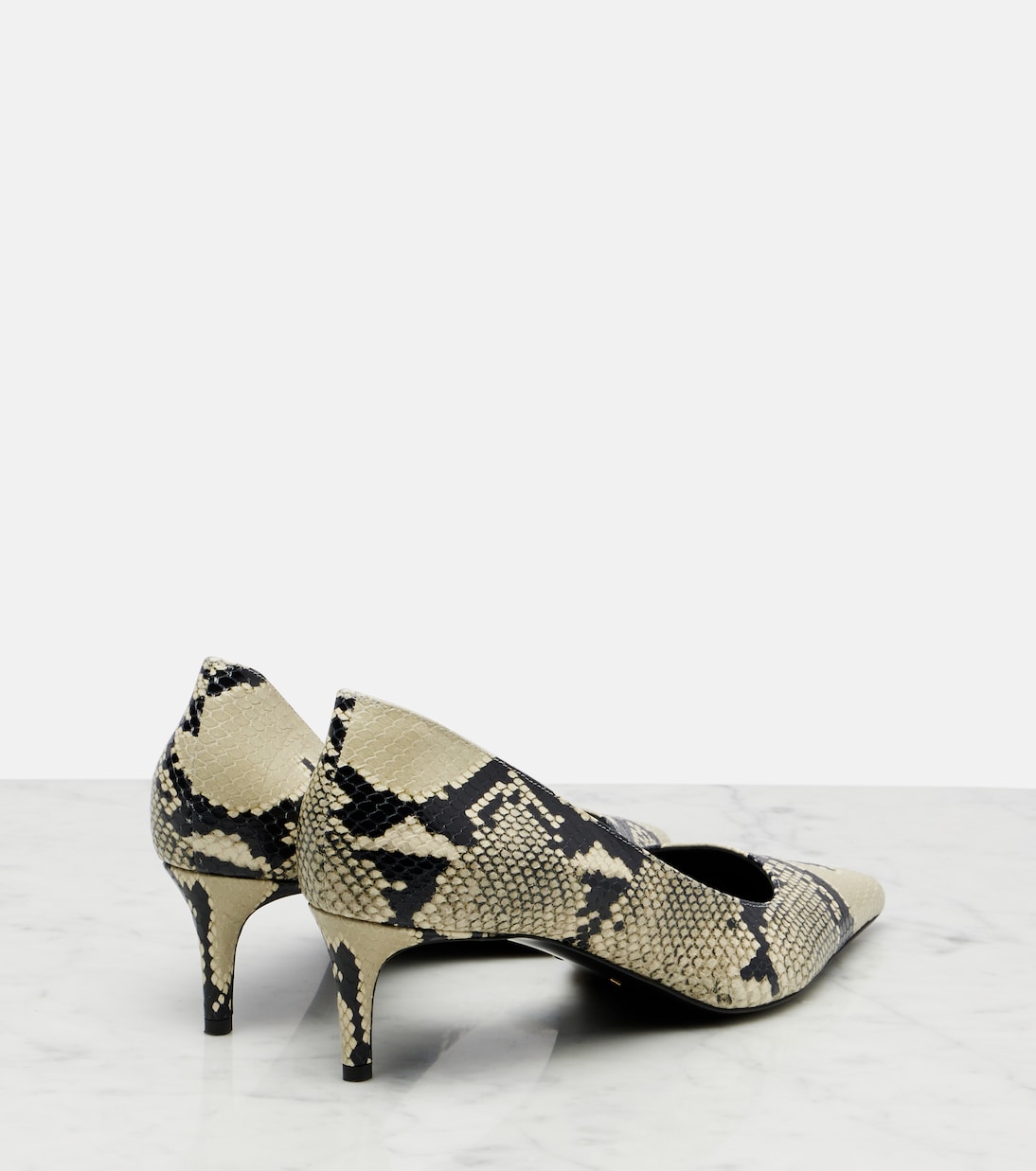 Jett D'Orsay 45 leather pumps | Khaite