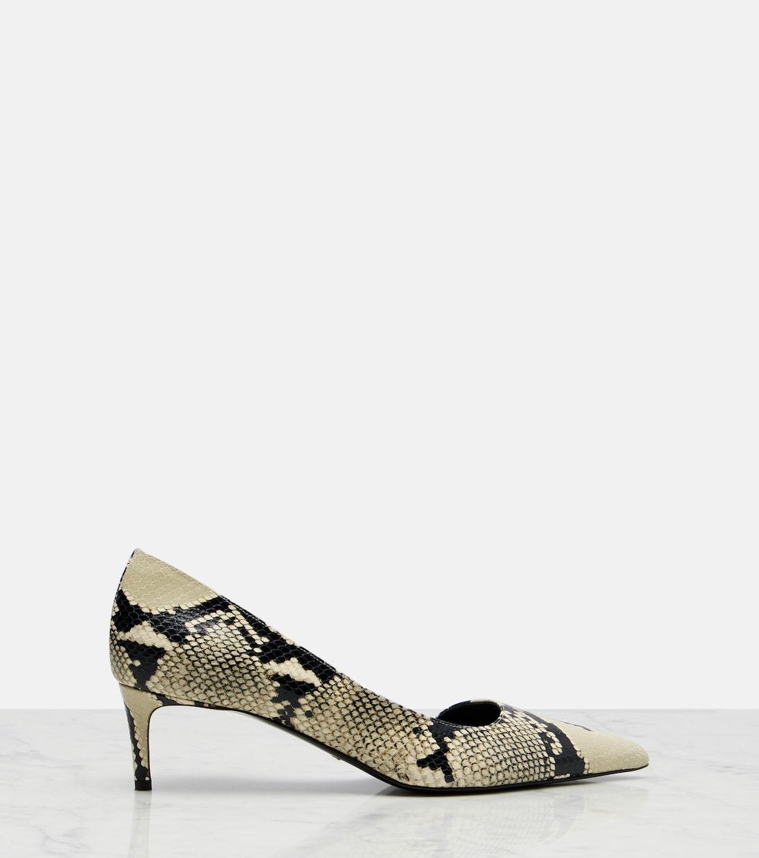 Jett D'Orsay 45 leather pumps | Khaite