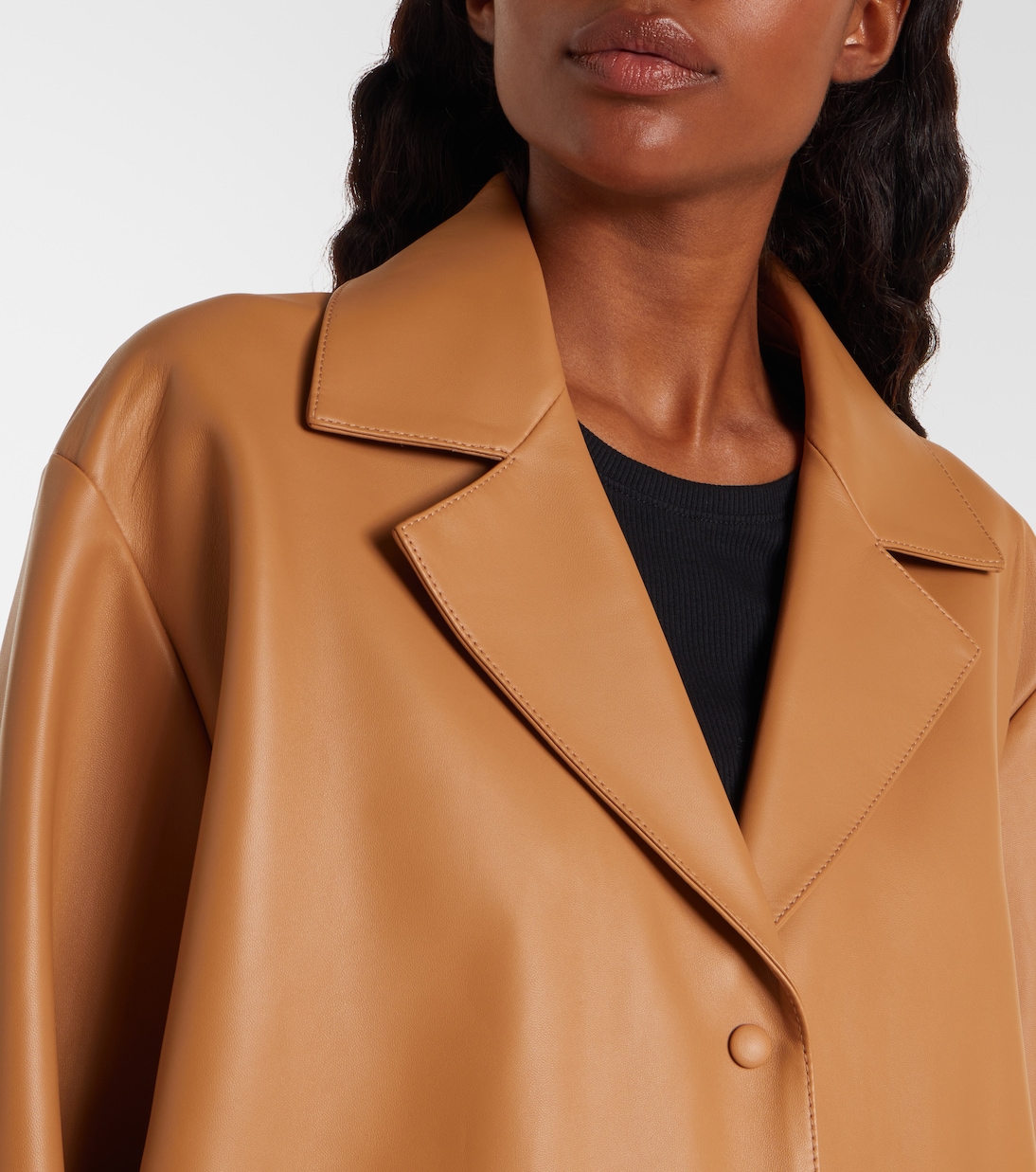 Veste Pyjama en cuir et daim | Loewe