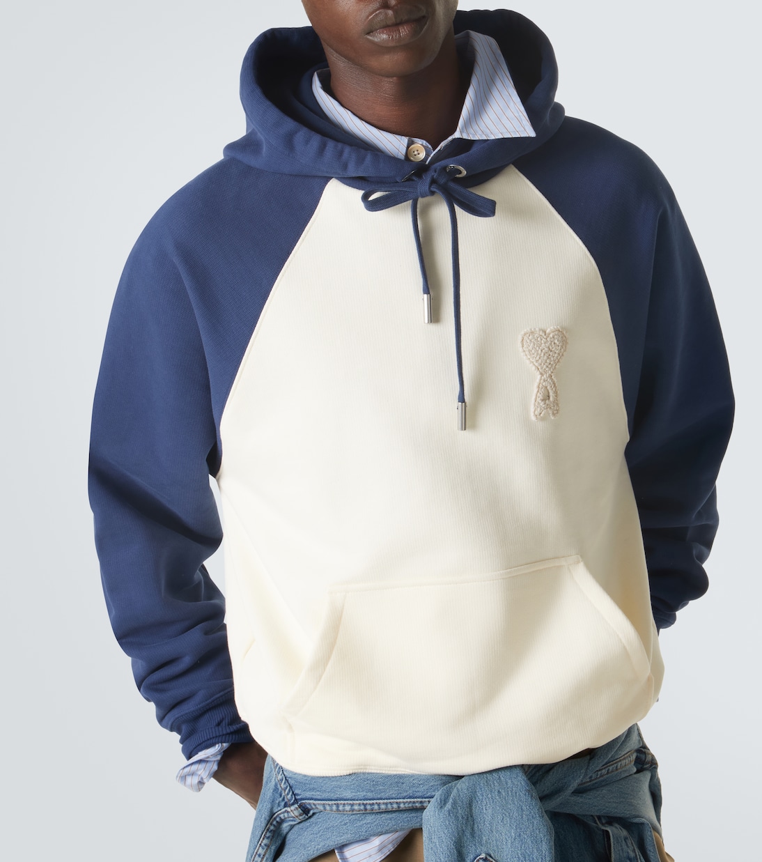 Sweat-shirt à capuche Ami de Coeur en coton  | Ami Paris