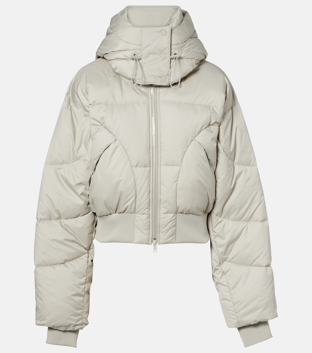 Wattierte Cropped-Jacke | Adidas by Stella McCartney