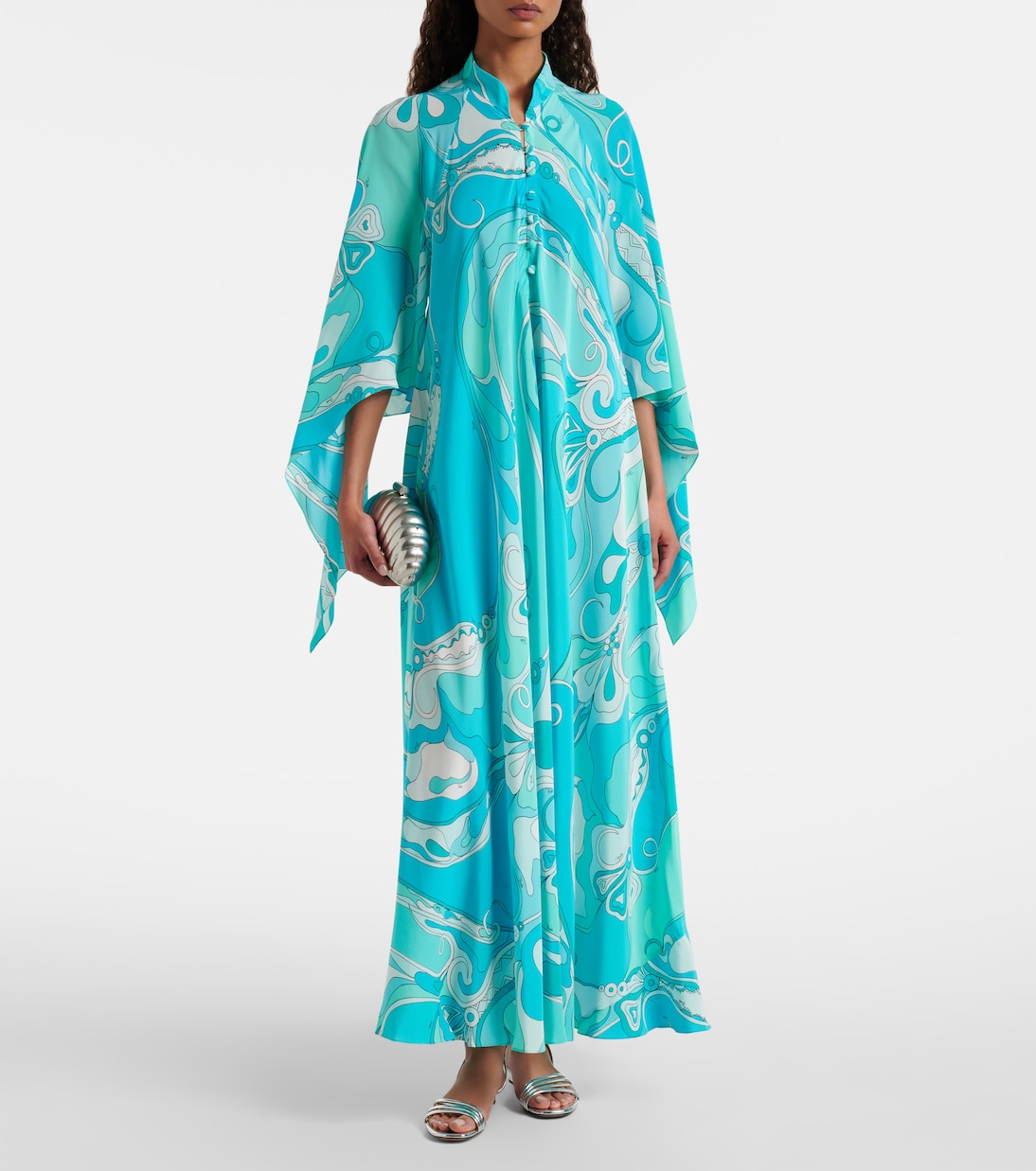 Orchidee silk kaftan | Pucci