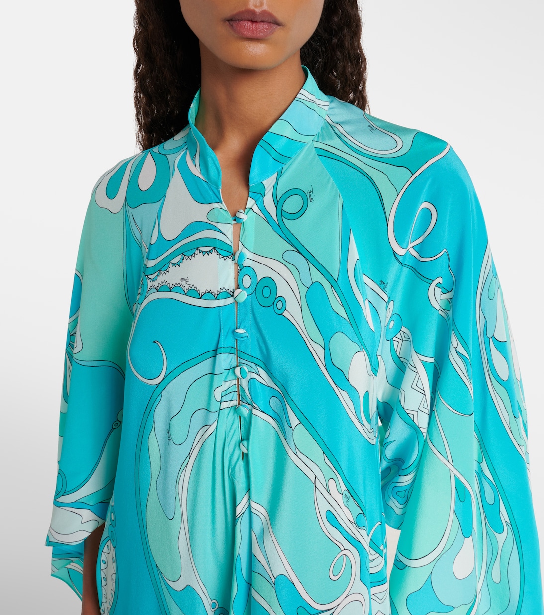Orchidee silk kaftan | Pucci