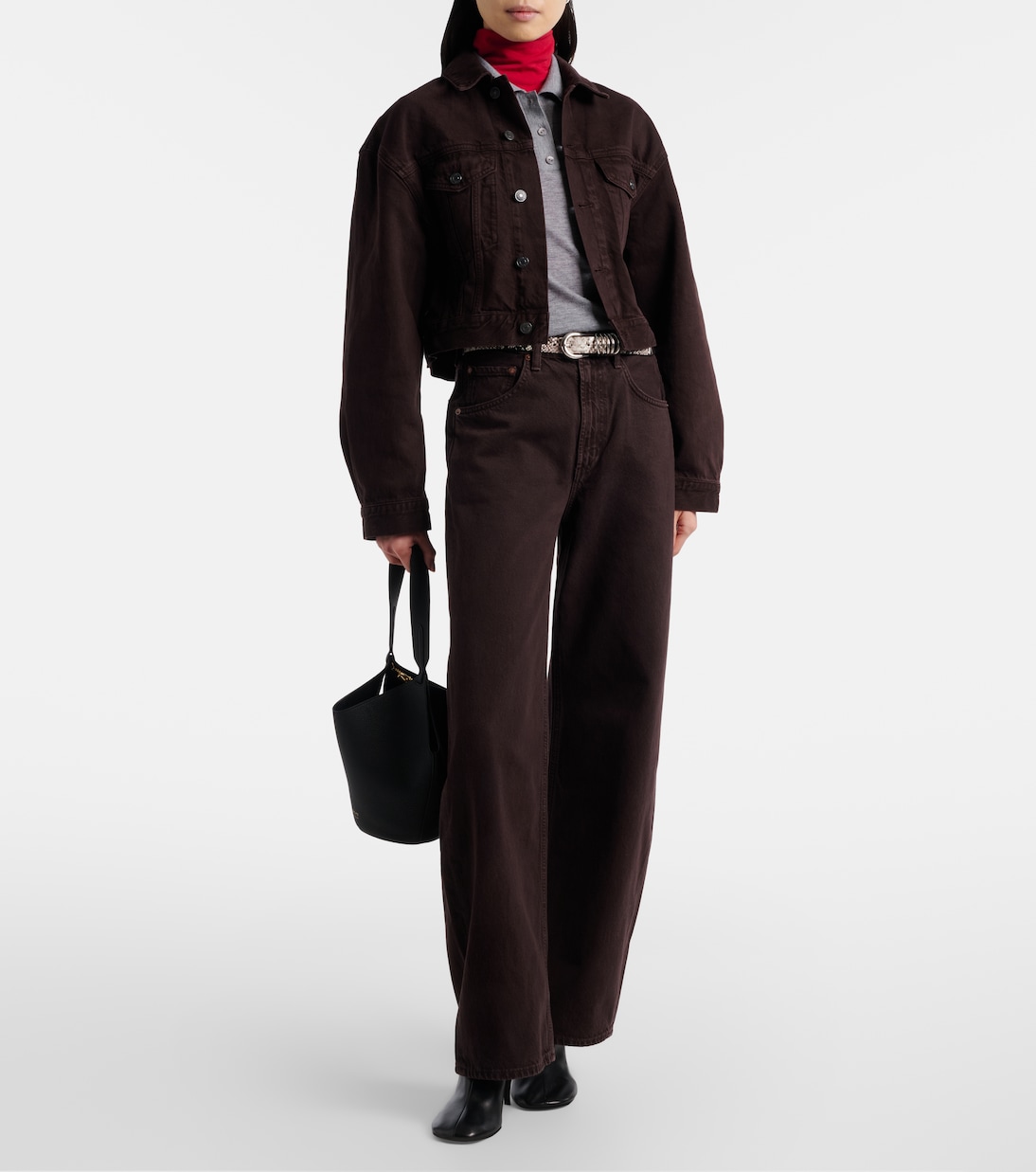 Low Curve wide-leg jeans | Agolde