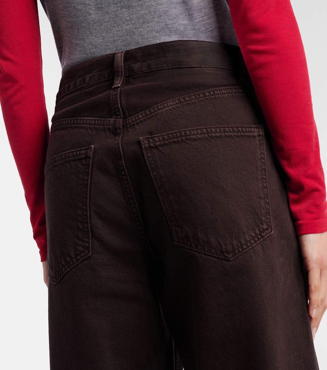 Low Curve wide-leg jeans | Agolde