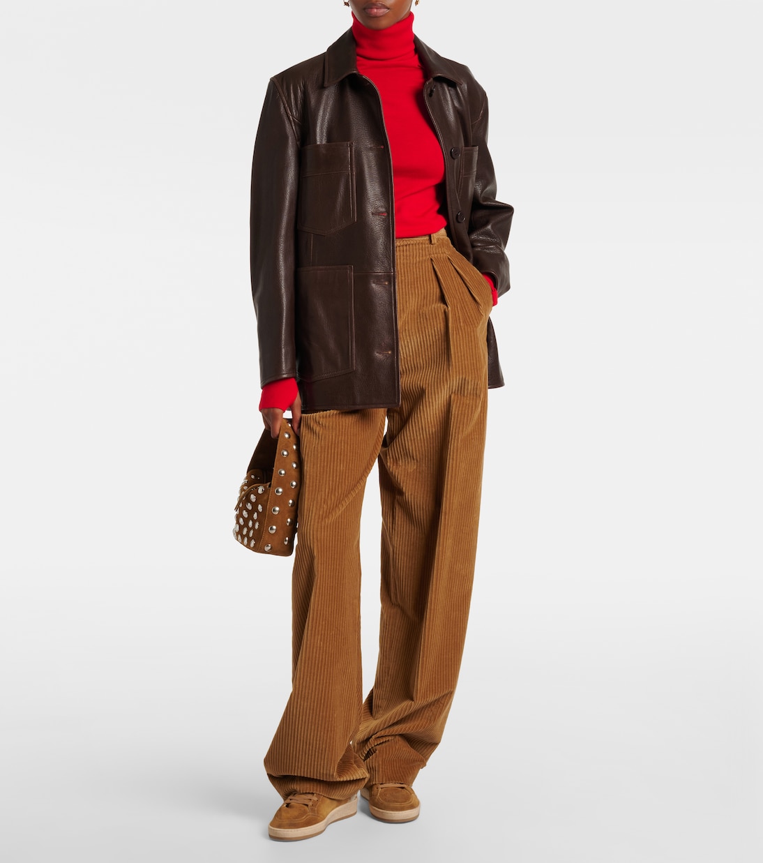 Baskets Ball Star en daim et shearling | Golden Goose