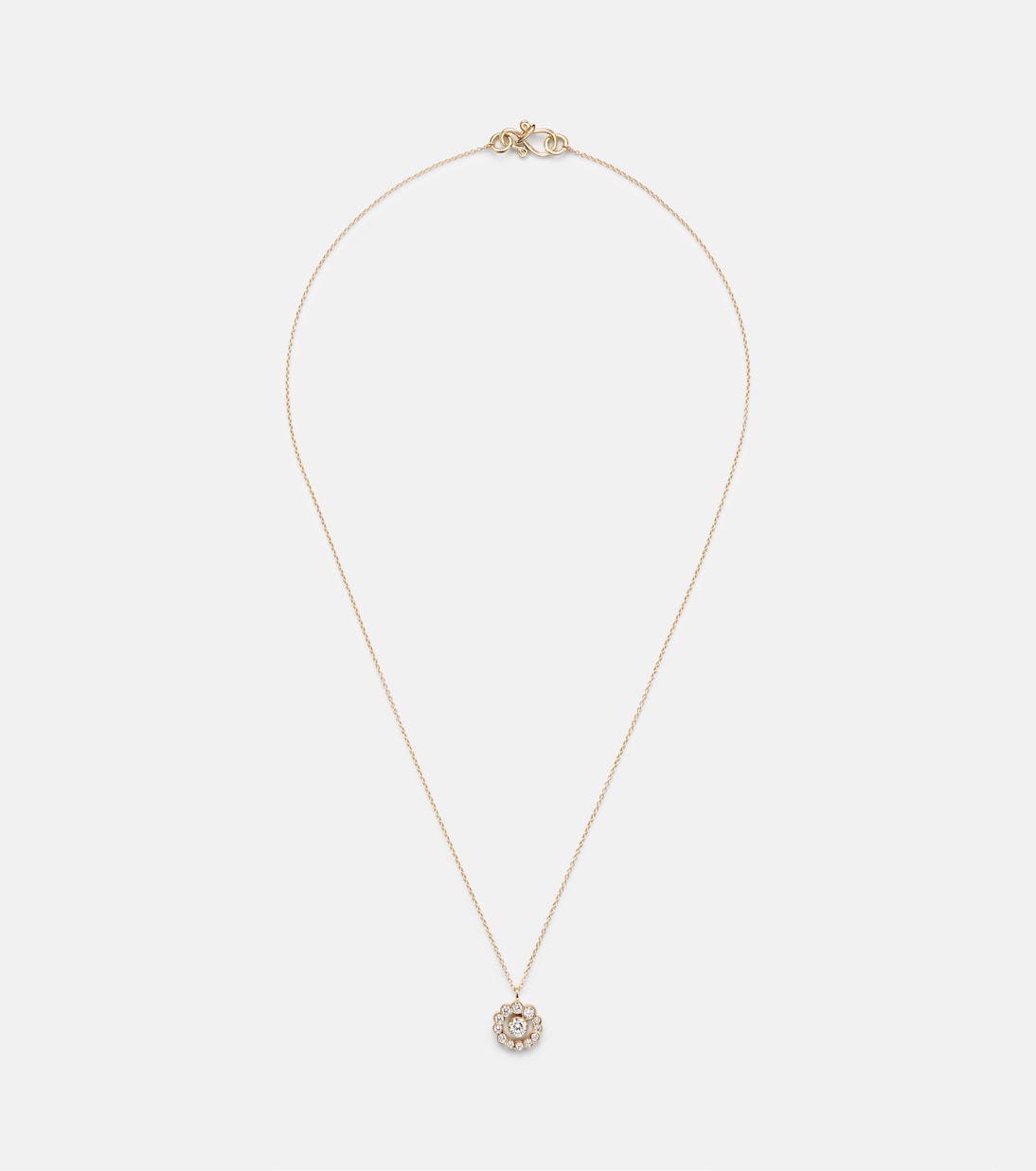 Rêve Simple 18kt gold necklace with diamonds  | Sophie Bille Brahe
