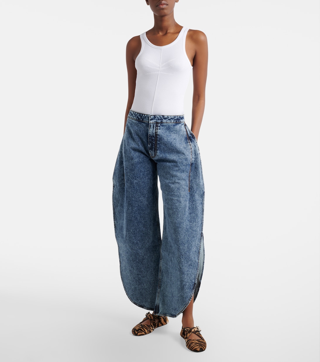 Jeans a gamba dritta | Alaïa