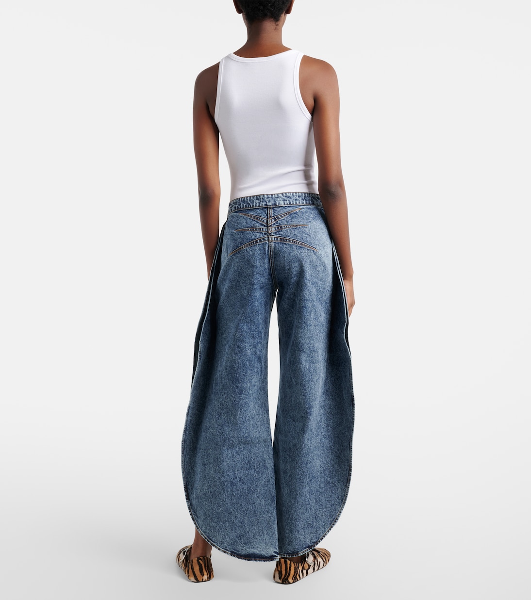 Jeans a gamba dritta | Alaïa