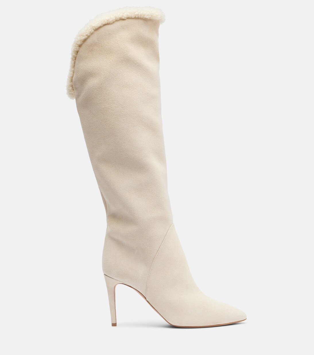 Gaia 85 suede knee-high boots | Paris Texas