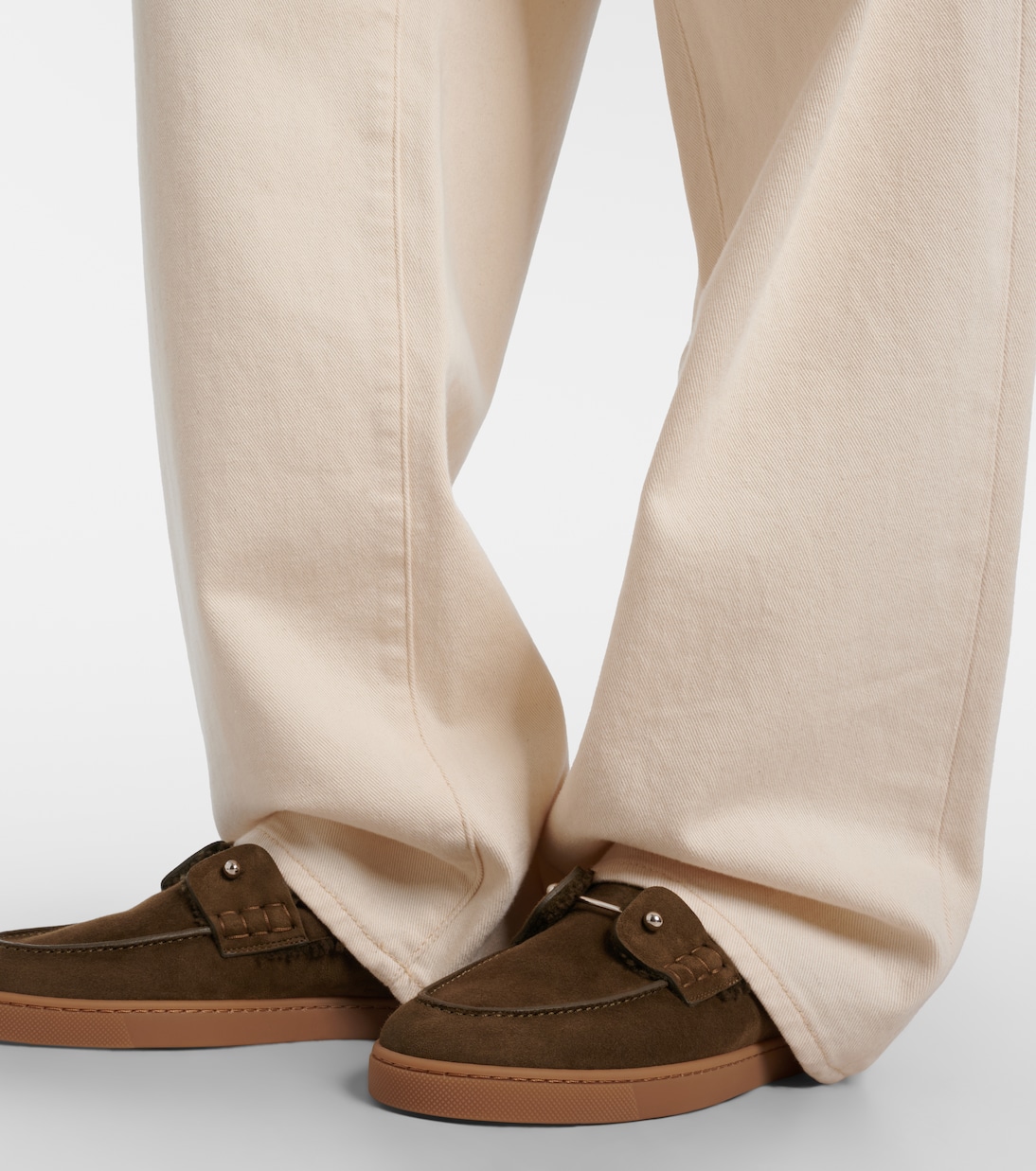 Chambeliboat suede loafers | Christian Louboutin