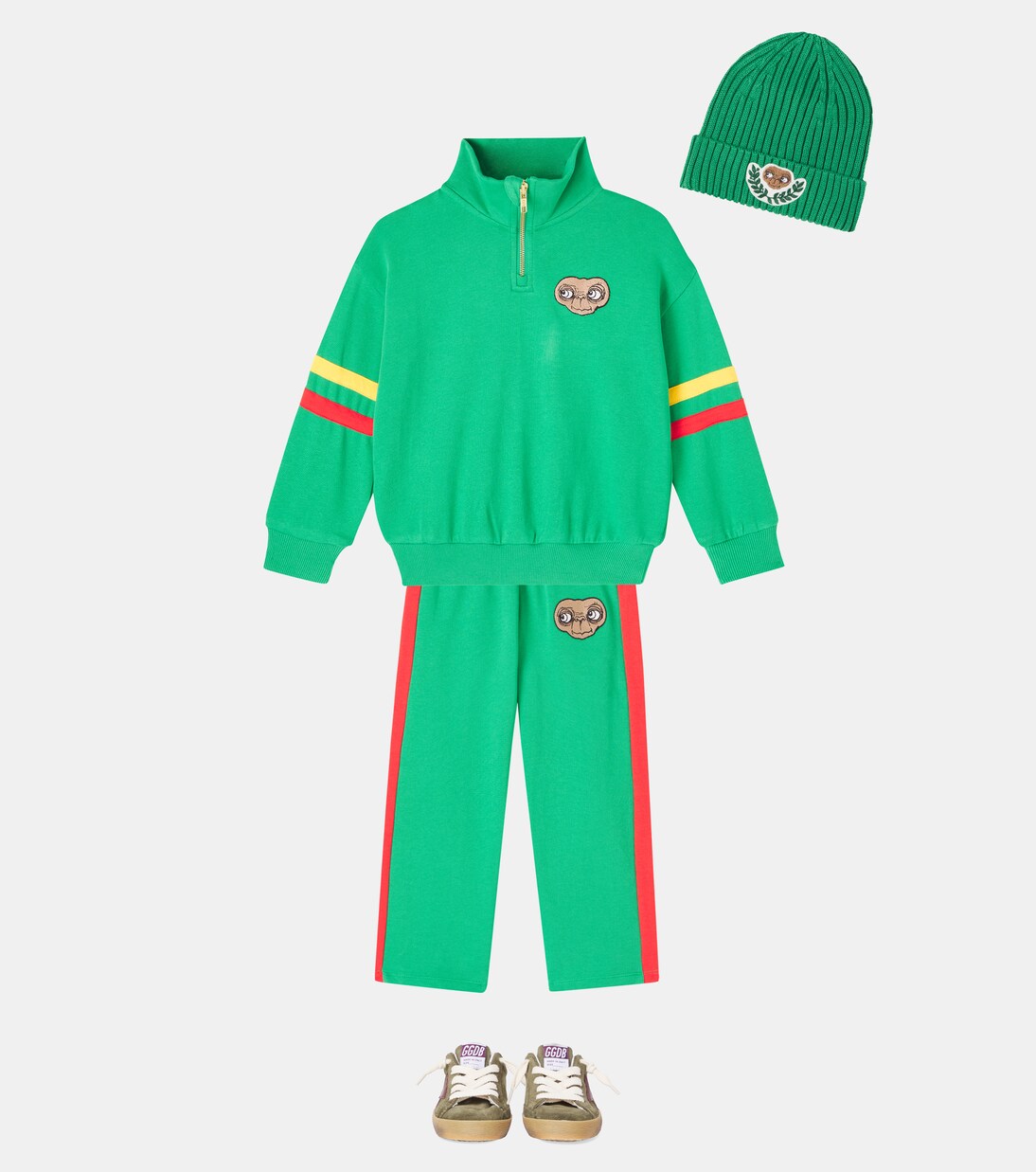 x E.T. sudadera de jersey de algodón | Mini Rodini