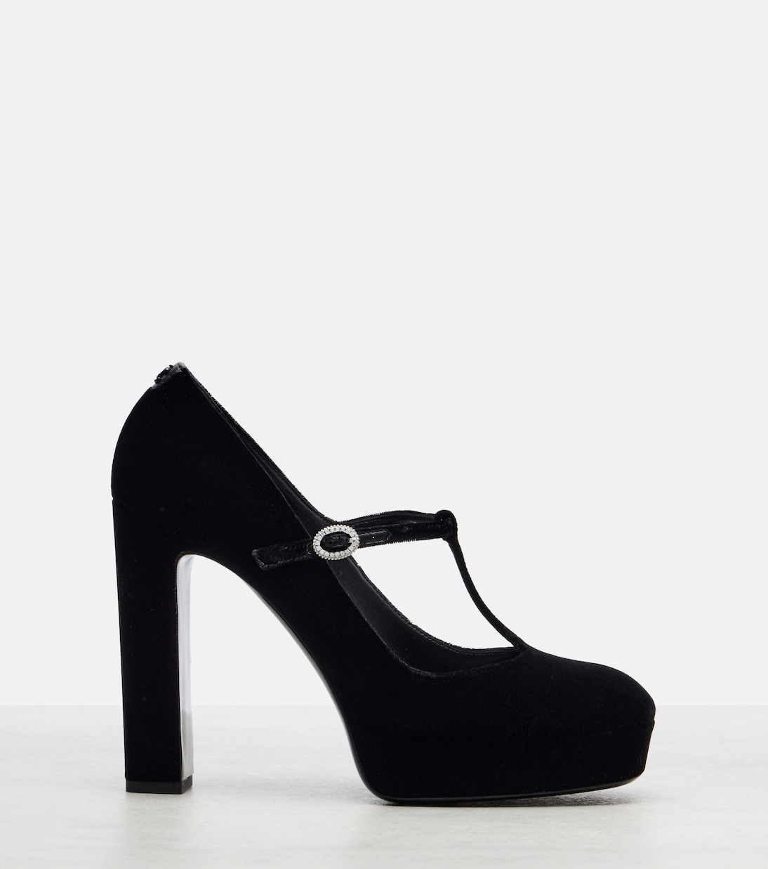 Pumps Marene 120 in velluto con plateau  | Jimmy Choo