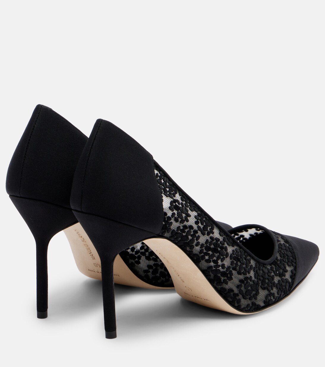 Capcour 90 lace pumps | Manolo Blahnik