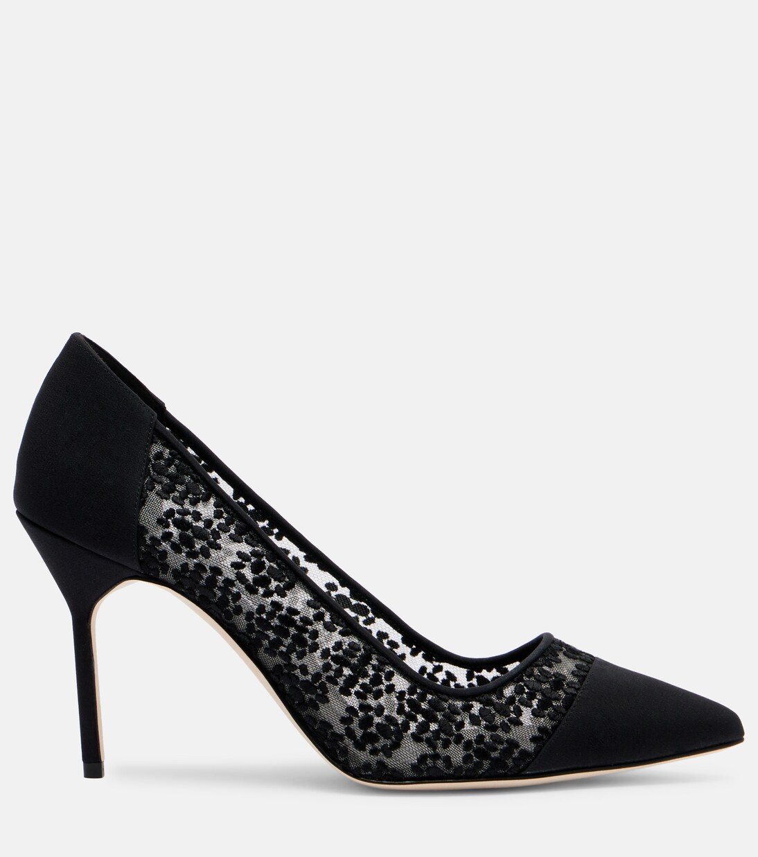 Capcour 90 lace pumps | Manolo Blahnik