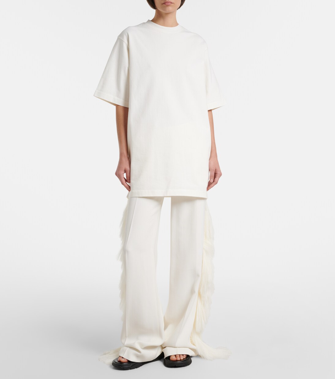 프린지 와이드 팬츠 | Phoebe Philo