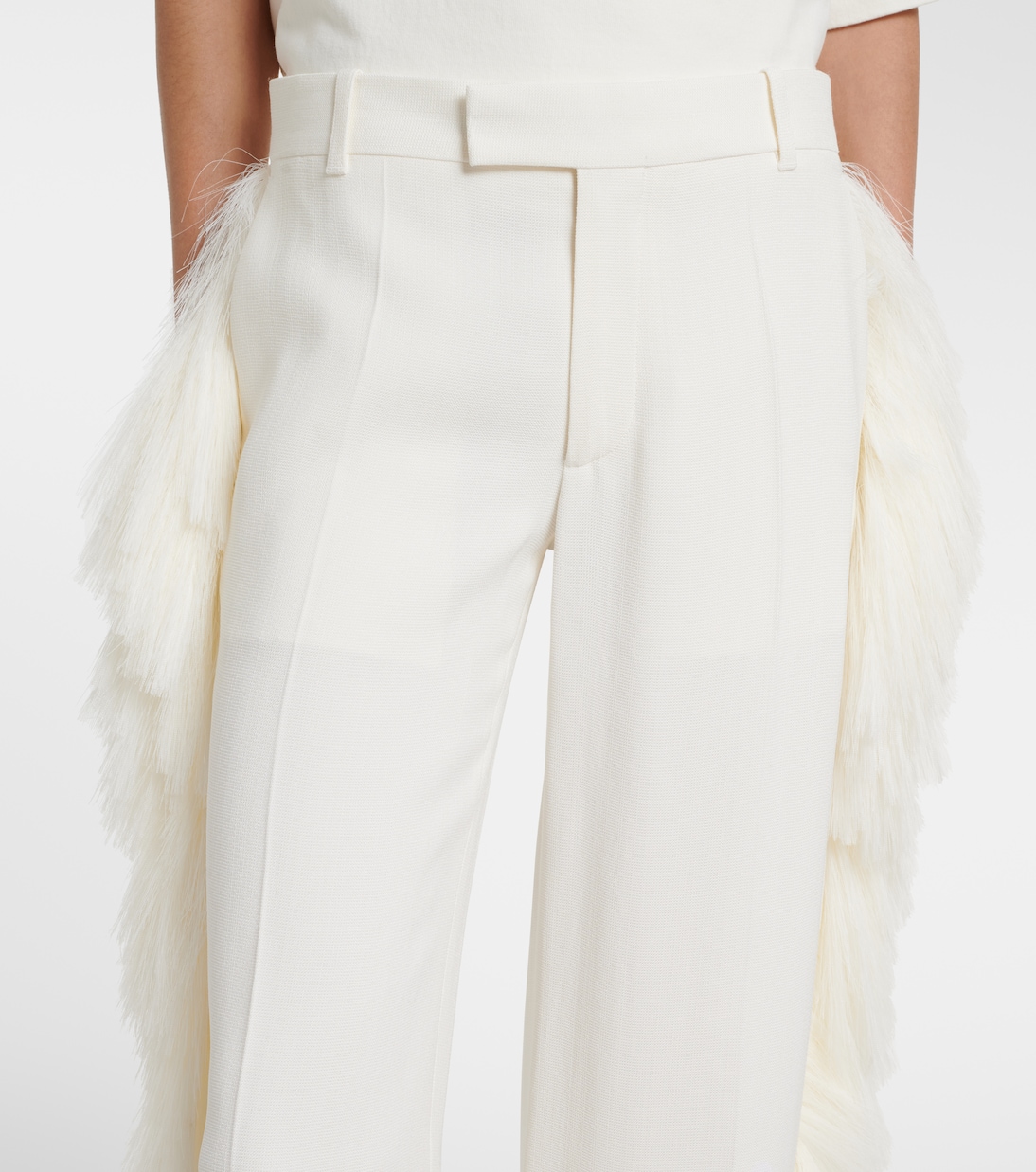 프린지 와이드 팬츠 | Phoebe Philo