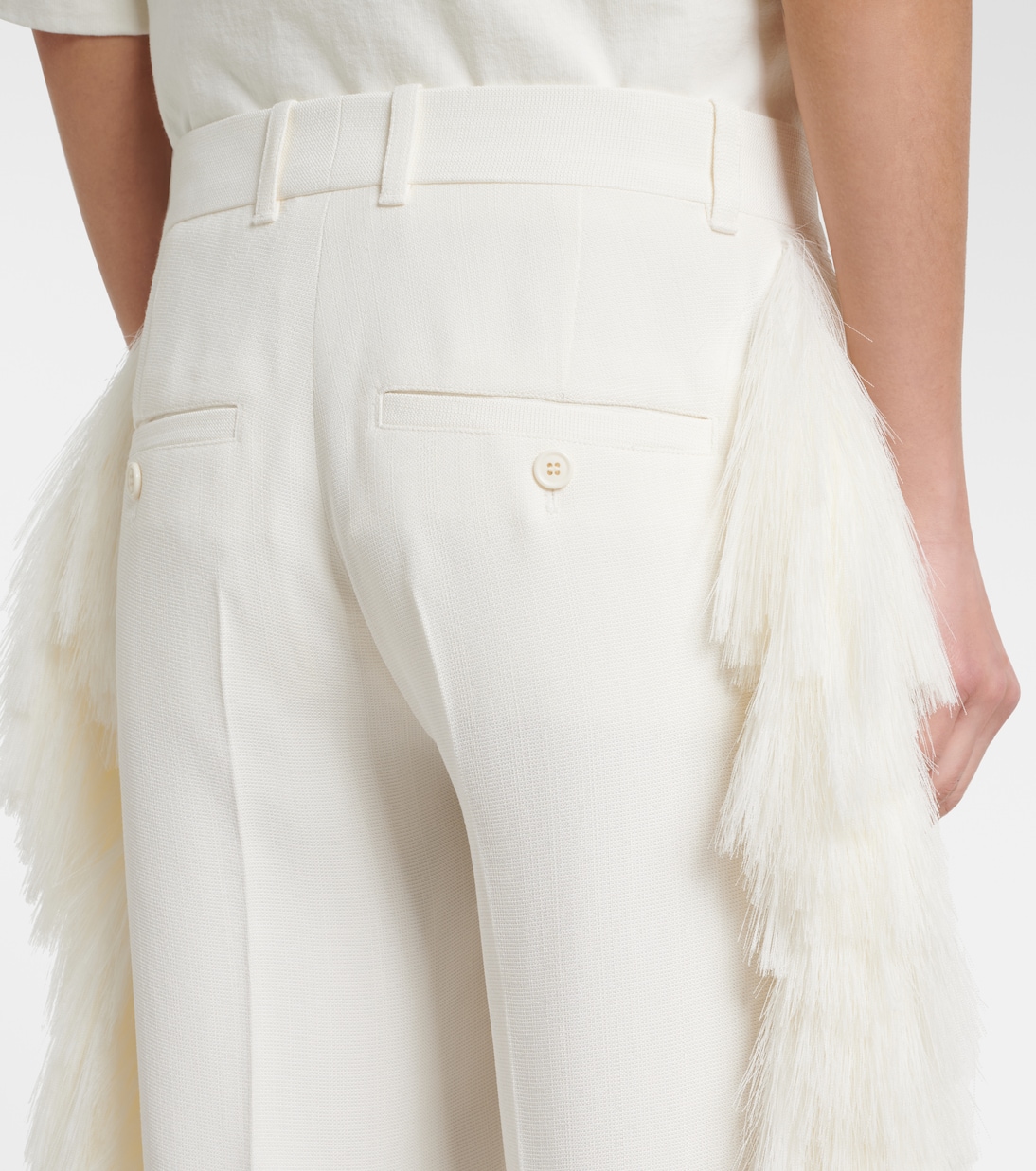 프린지 와이드 팬츠 | Phoebe Philo