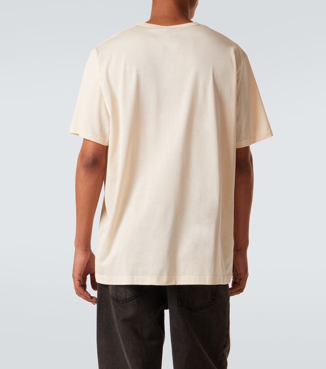 T-Shirt aus Baumwoll-Jersey | Sunspel