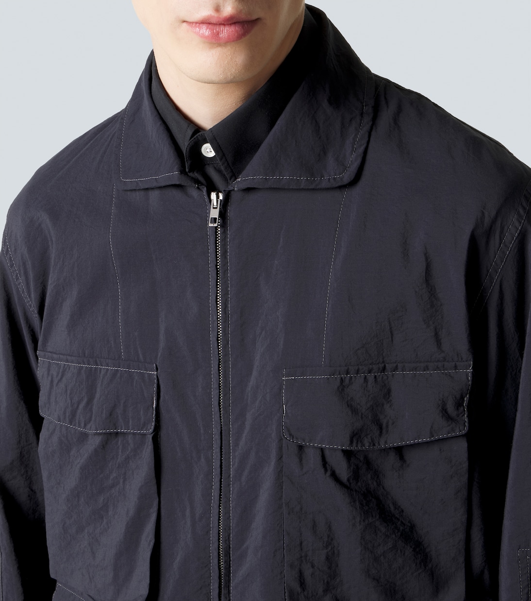 Cotton canvas field jacket | Lemaire