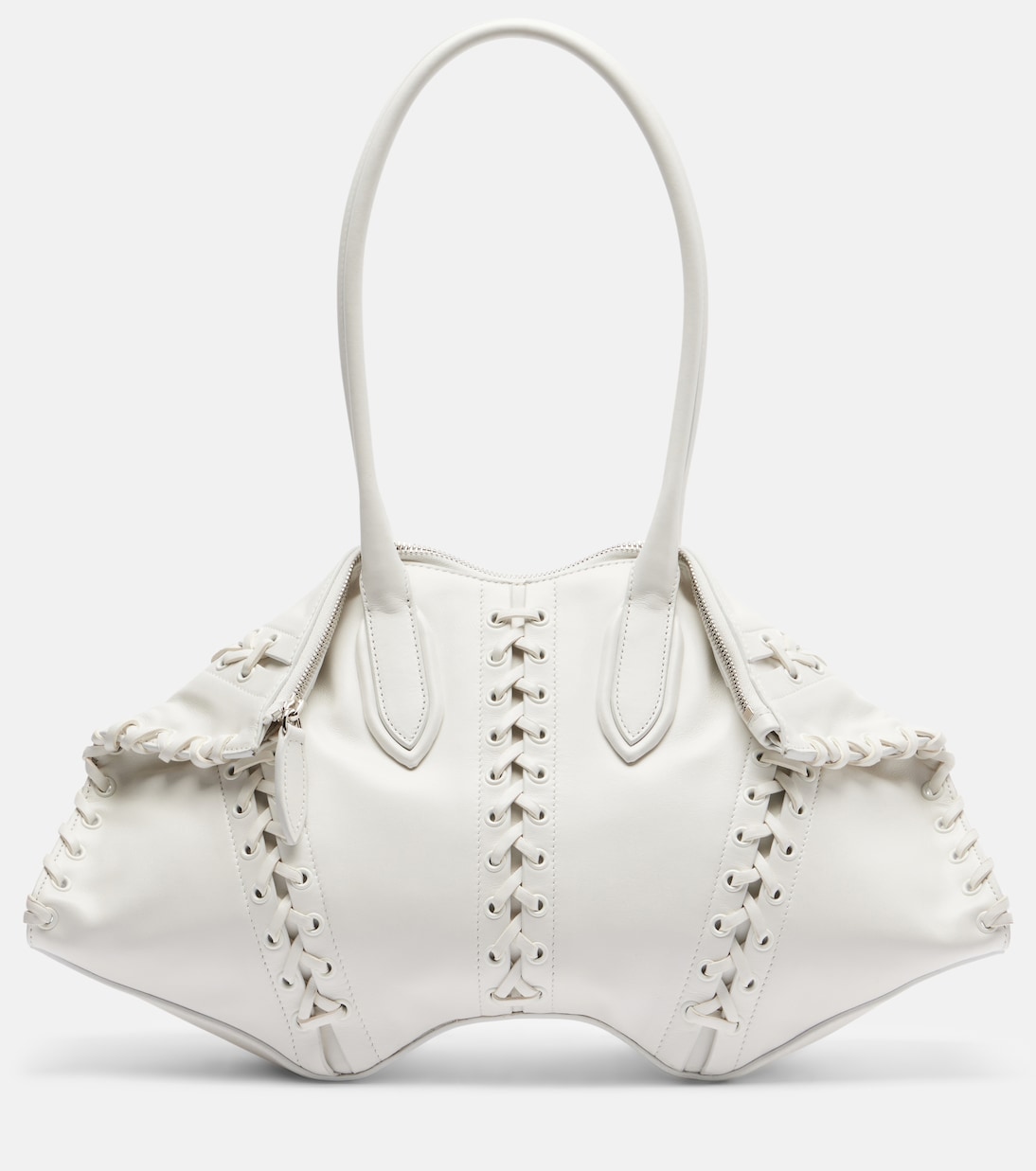 Manta Medium leather shoulder bag | McQueen