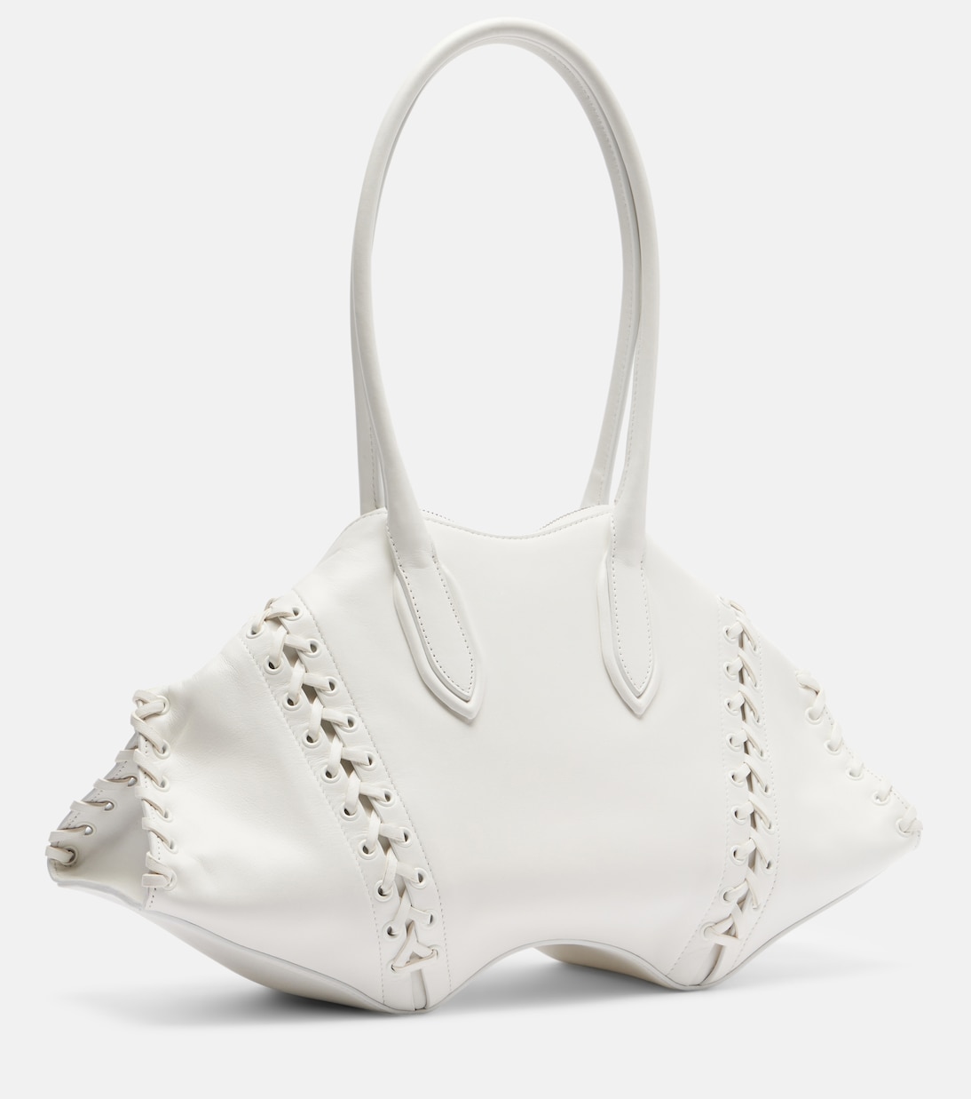 Manta Medium leather shoulder bag | McQueen