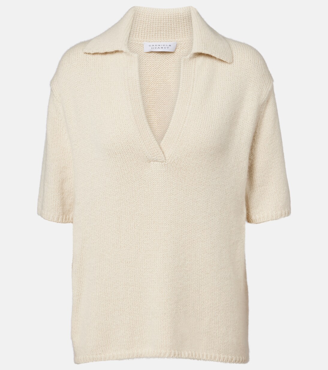 Sohan cashmere polo shirt | Gabriela Hearst