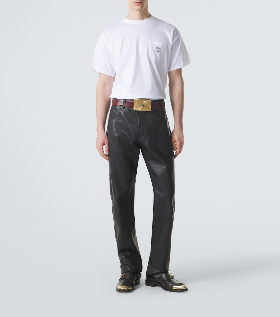 T-Shirt Medusa aus Baumwoll-Jersey | Versace