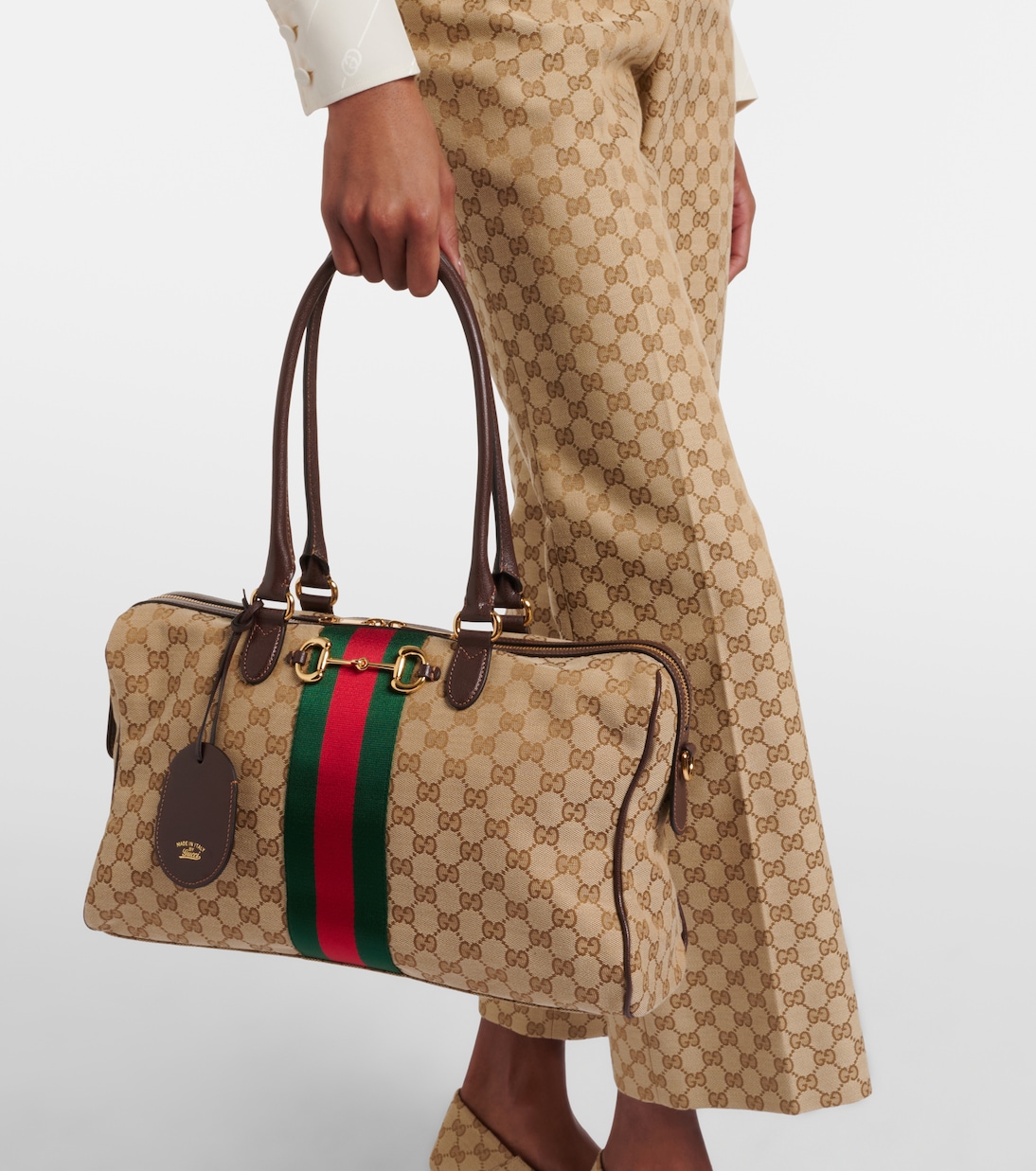 Borsetto GG Canvas Large duffel bag | Gucci