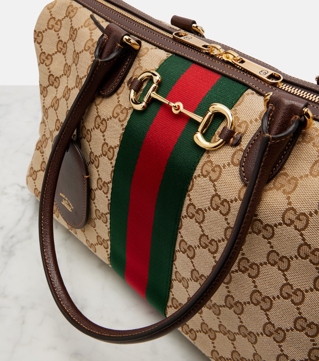 Borsetto GG Canvas Large duffel bag | Gucci