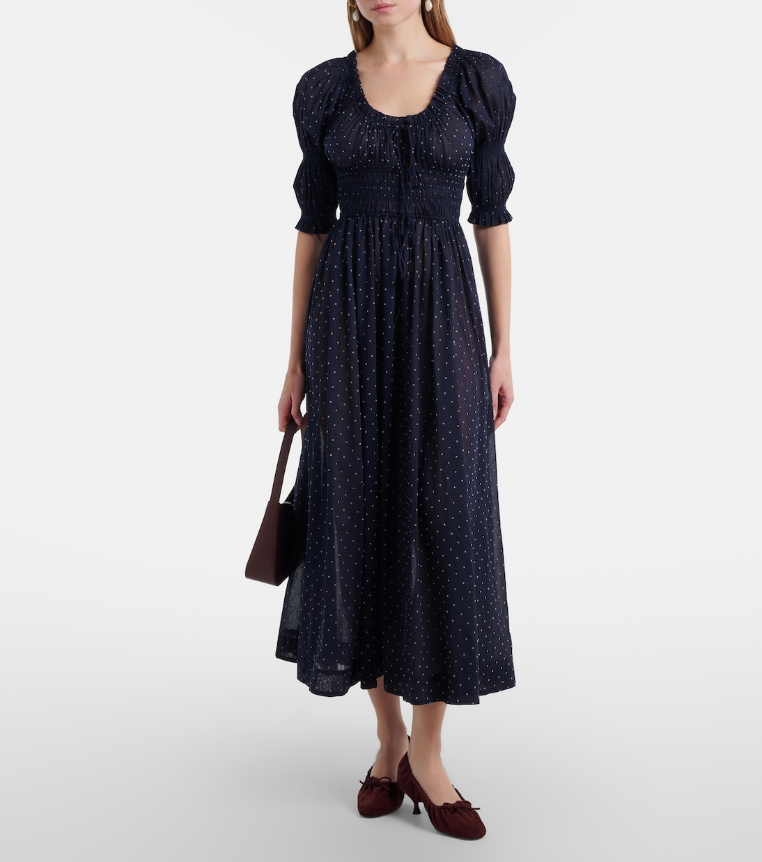 Midikleid Ischia aus Baumwolle | Dôen