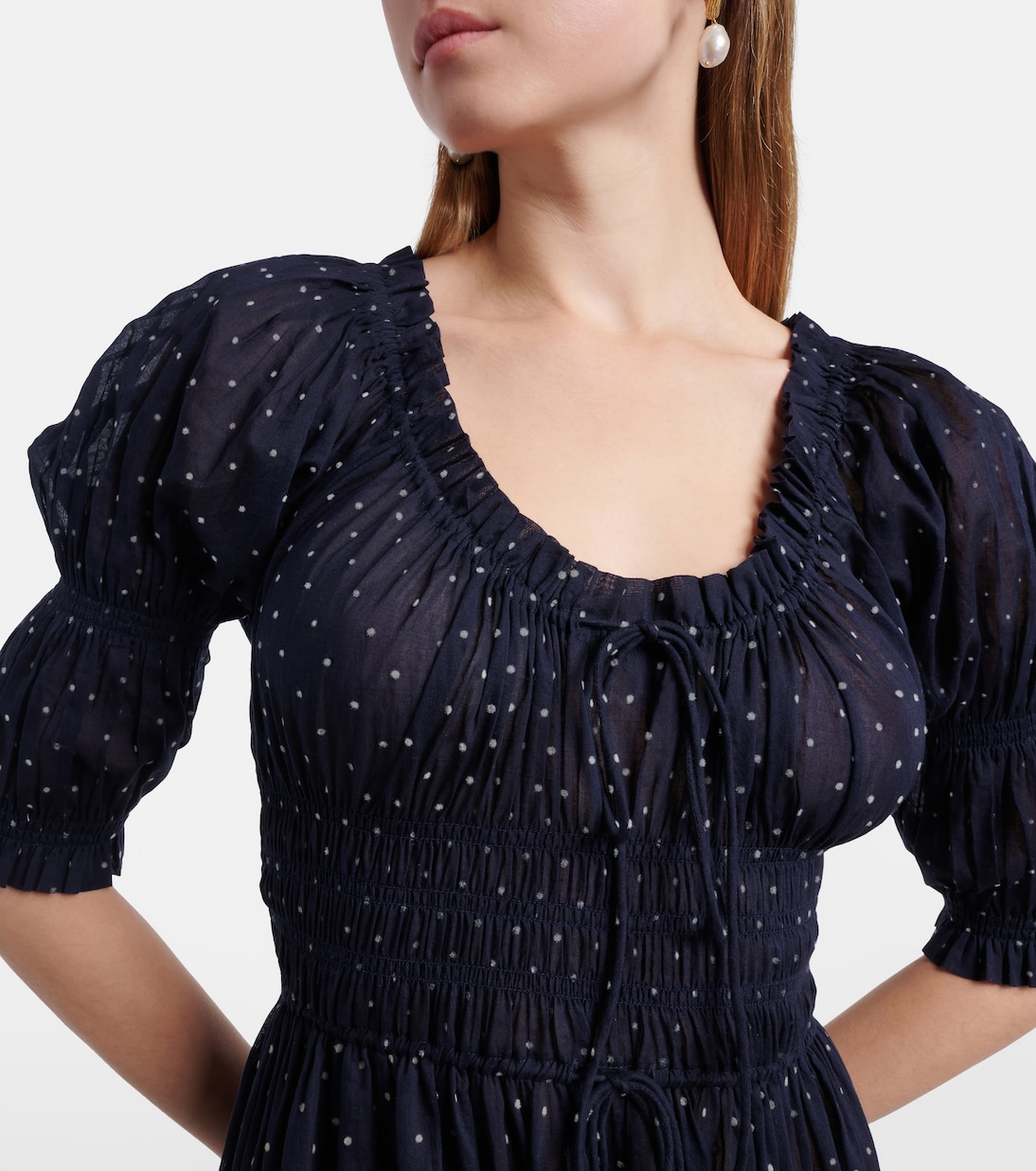 Midikleid Ischia aus Baumwolle | Dôen