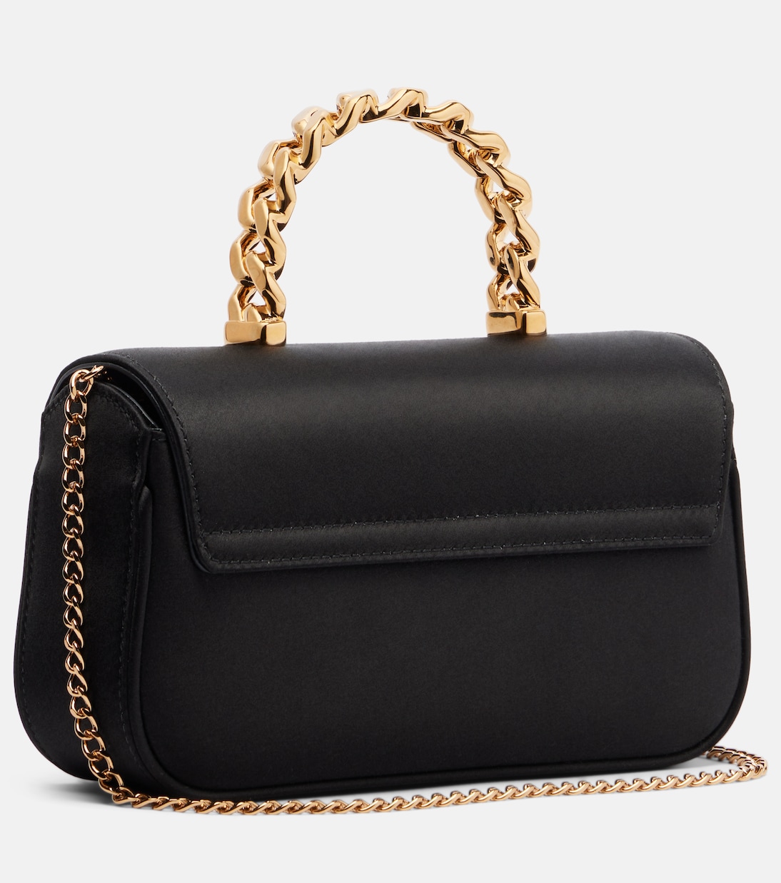 La Medusa Mini satin top-handle bag | Versace