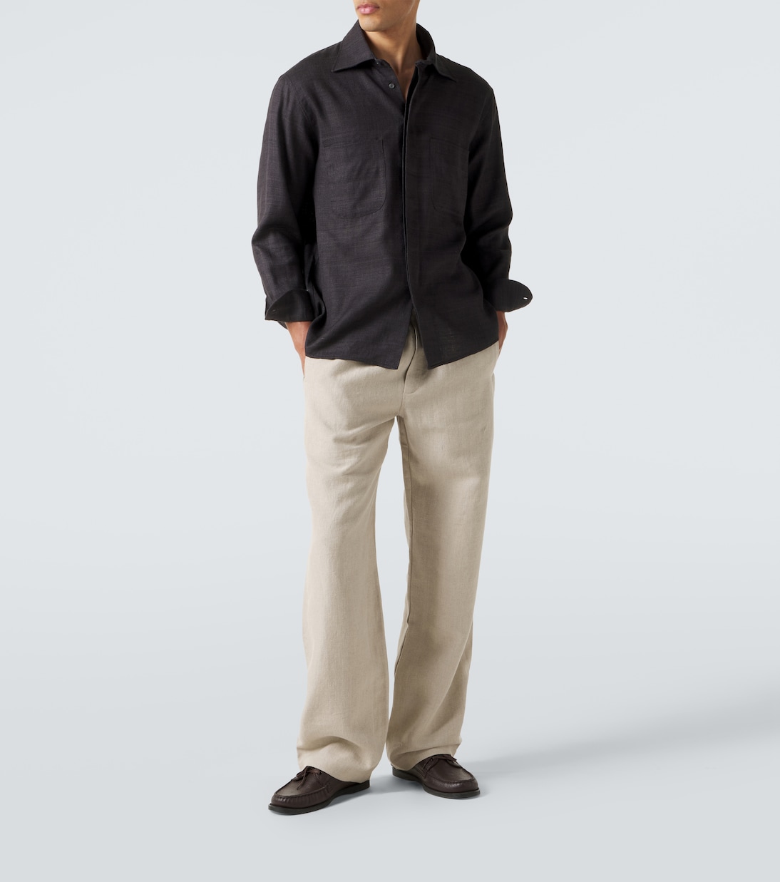 Regis silk shirt jacket | Saman Amel