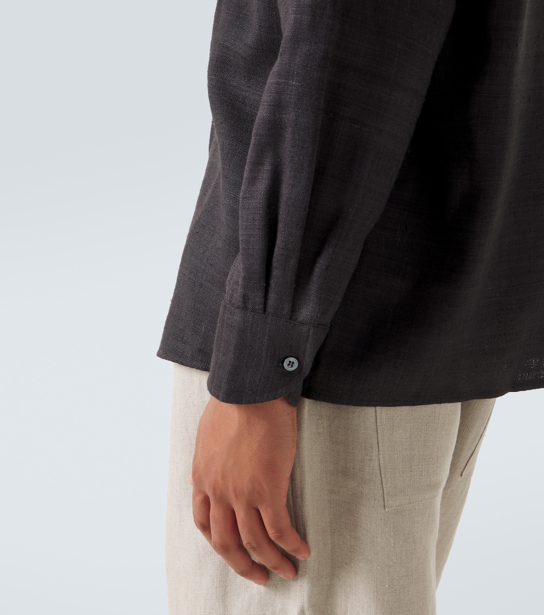 Regis silk shirt jacket | Saman Amel