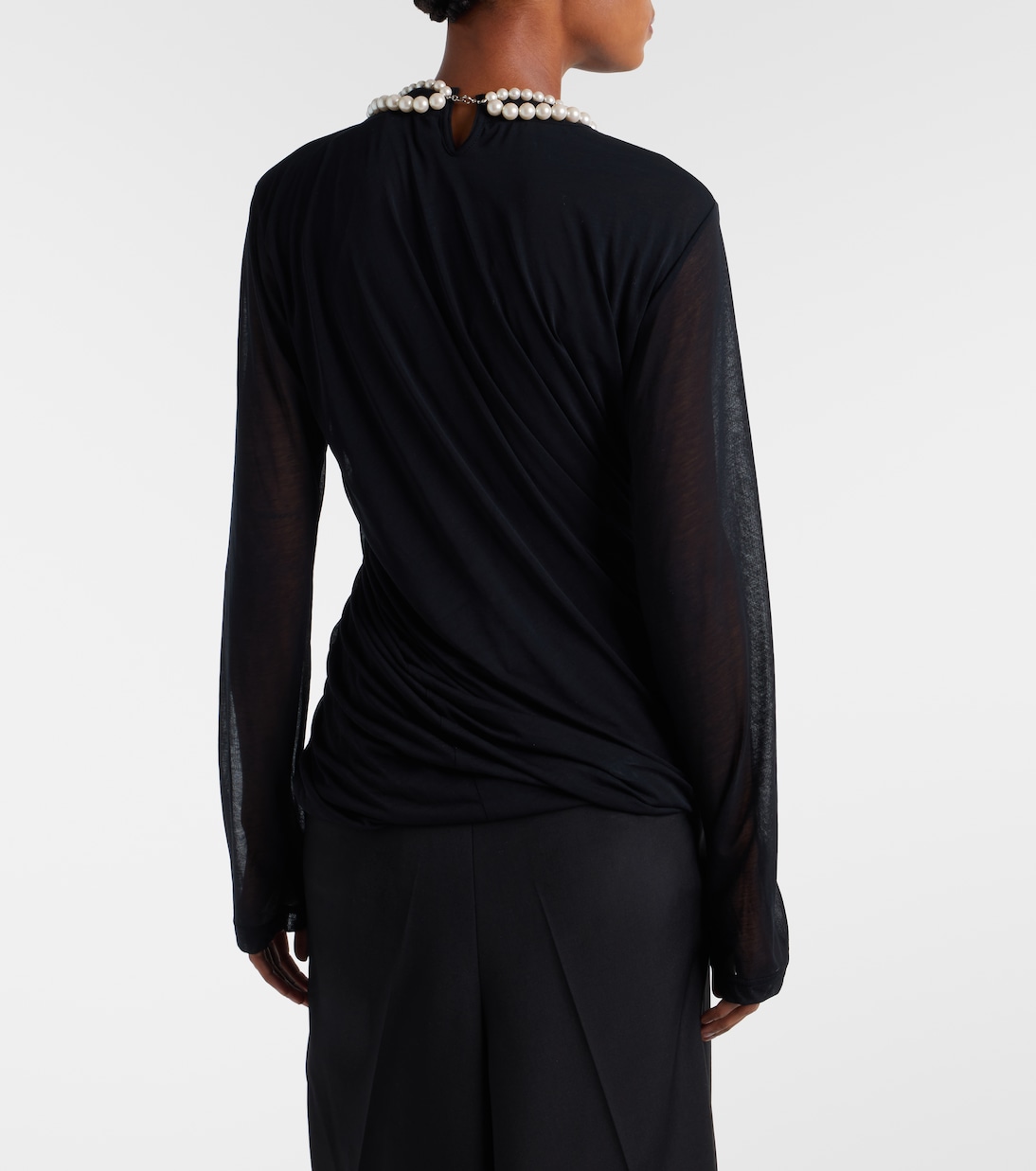 Verziertes Top aus Baumwolle | Junya Watanabe