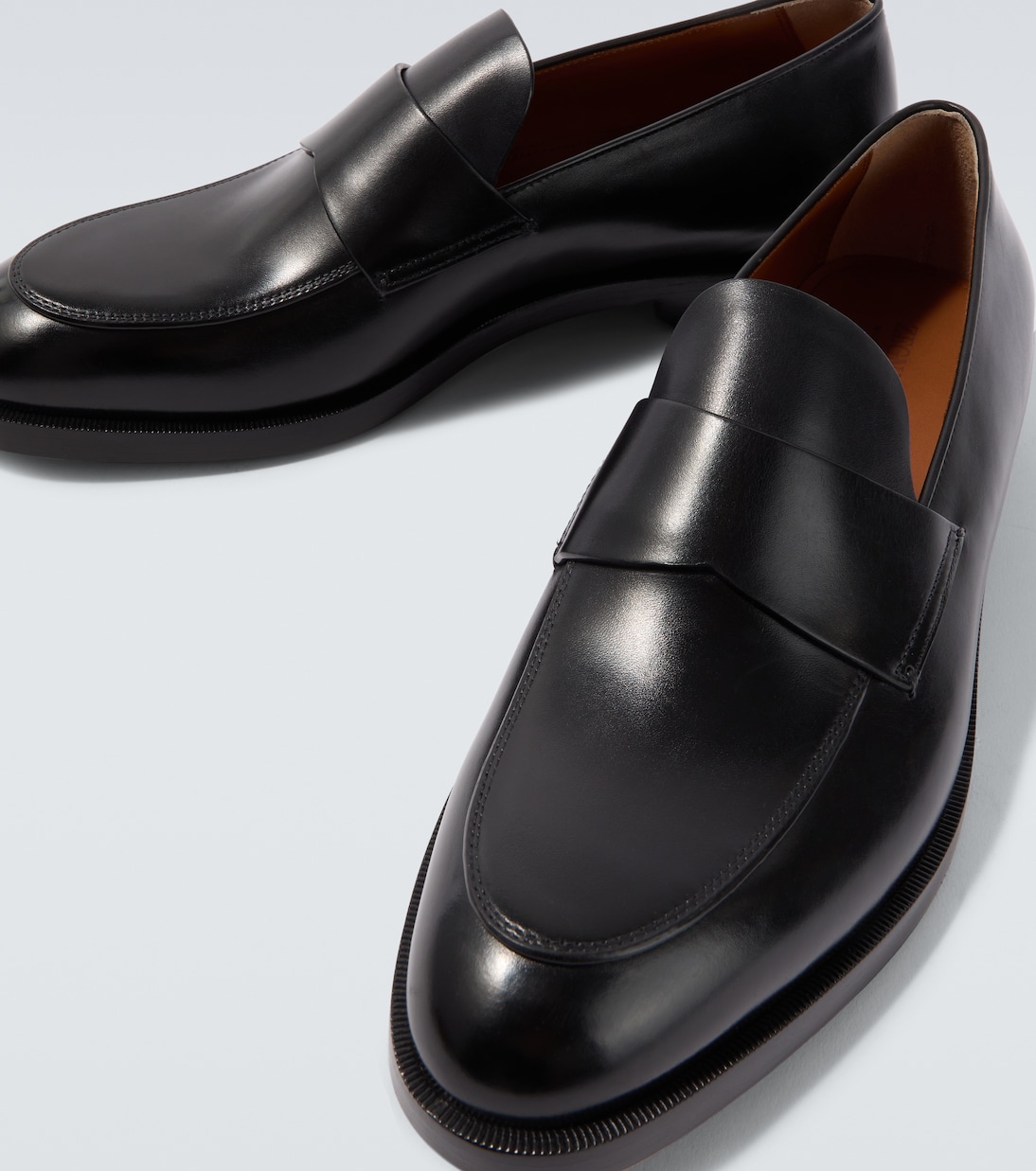 Leather penny loafers | Zegna