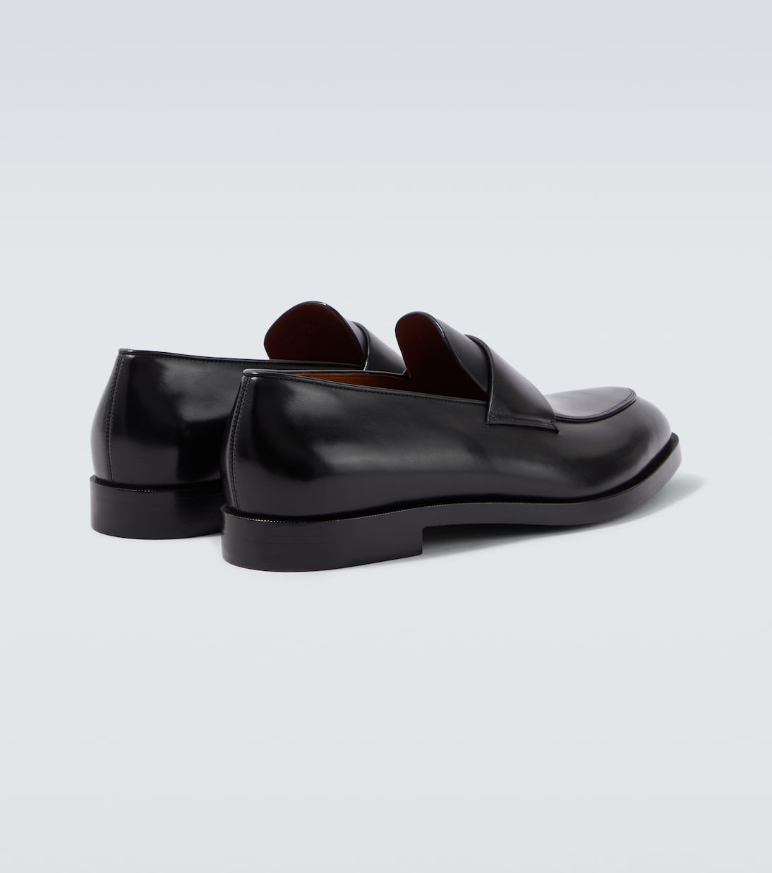 Leather penny loafers | Zegna