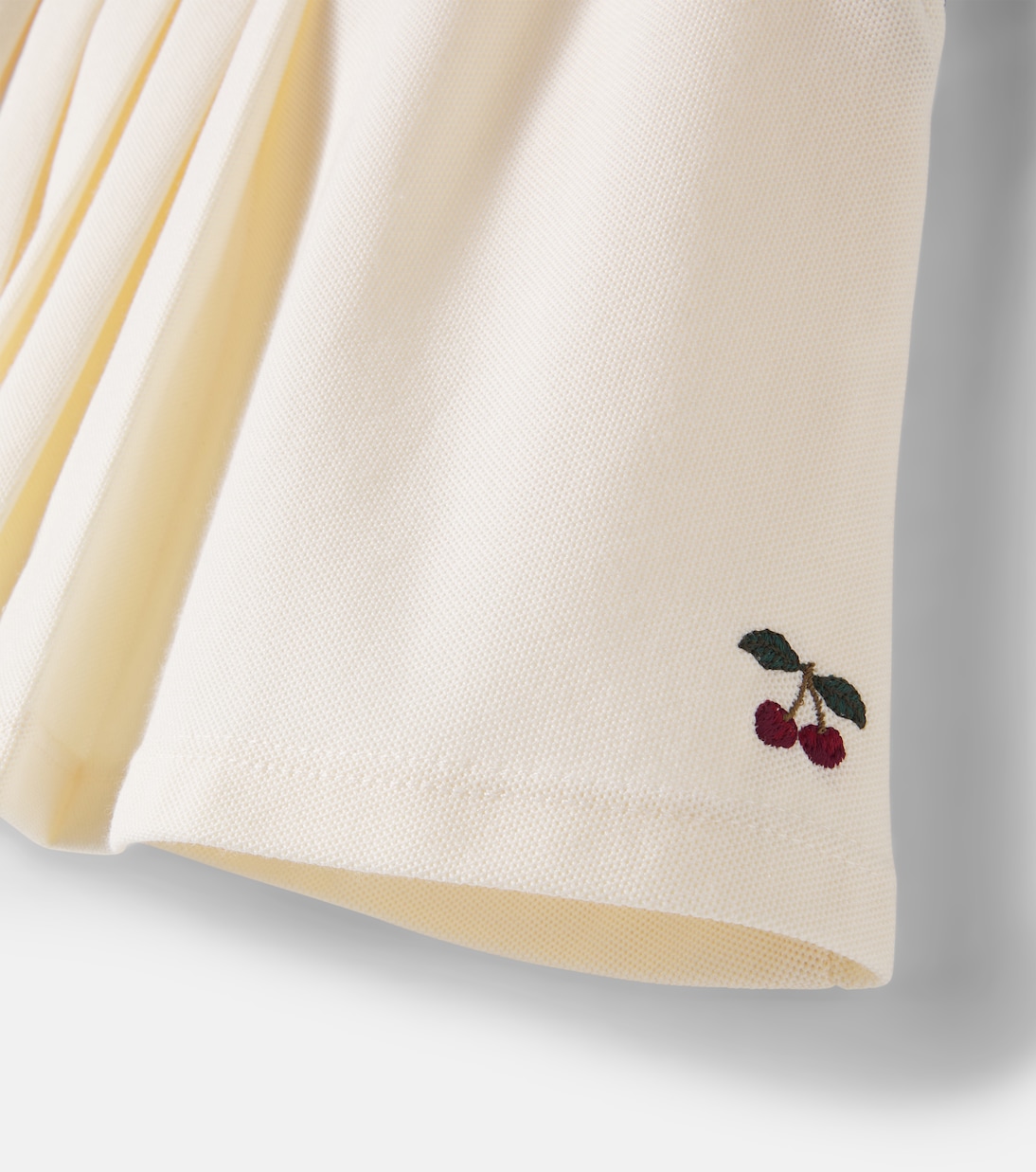 Florita pleated cotton-blend skirt | Konges Sløjd