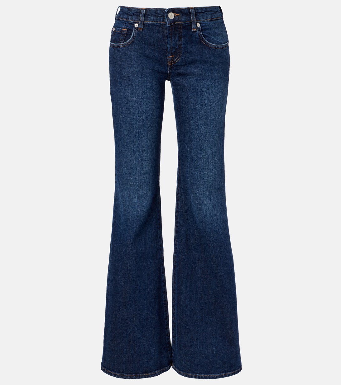 Jeans flared de tiro bajo | 7 For All Mankind