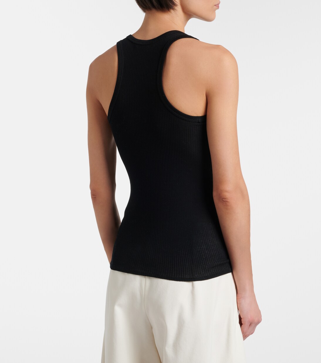 Top Cendrea in cotone a coste | The Row