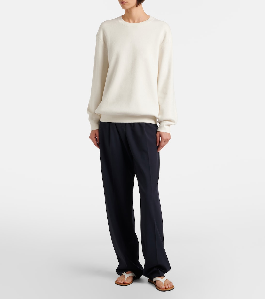 Cotton and silk sweater | The Row