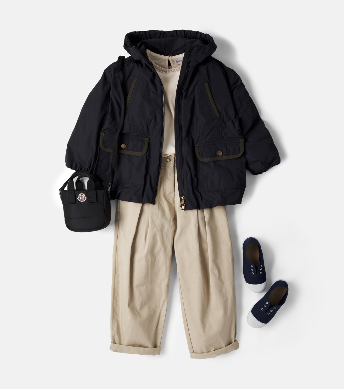 Logo crossbody bag | Moncler Enfant