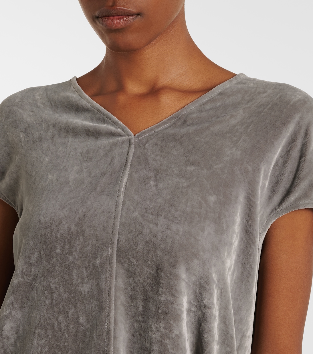 Floating velvet top | Rick Owens