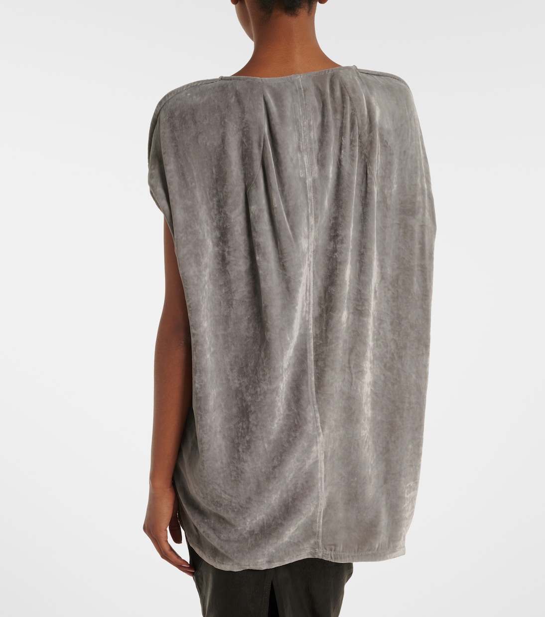 Floating velvet top | Rick Owens