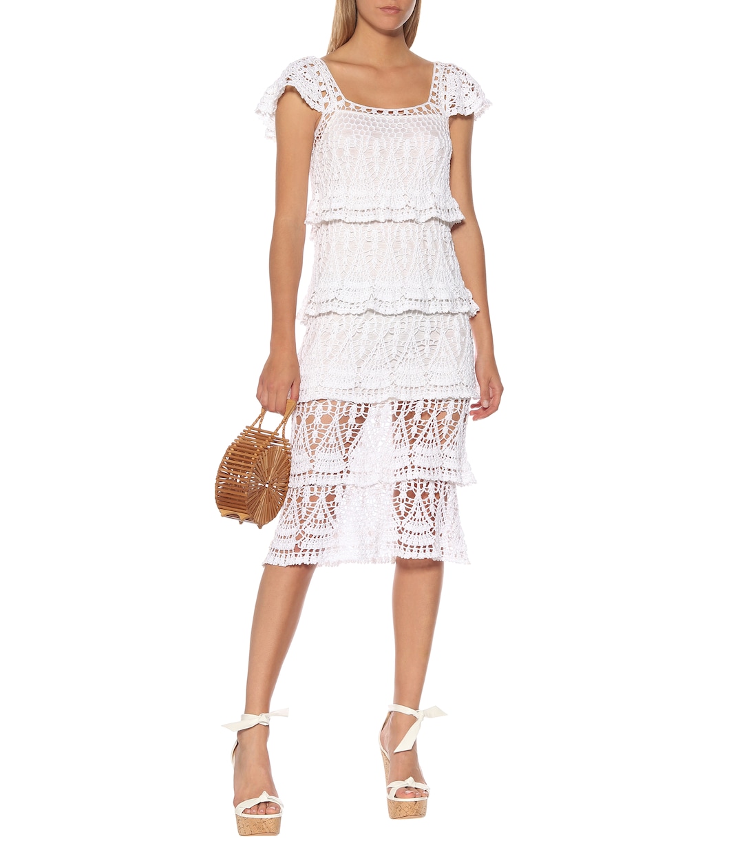 Häkelkleid Cotillion aus Baumwolle | Anna Kosturova