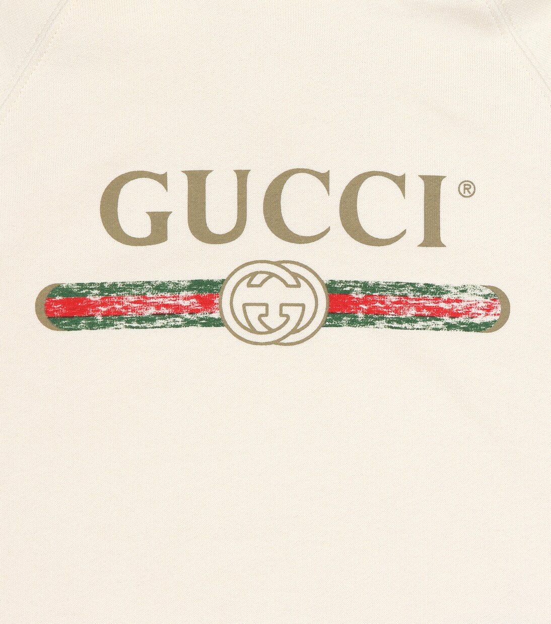 Logo cotton hoodie | Gucci Kids